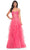 La Femme 32286 - Strapless Ruffle A-Line Prom Gown Prom Dresses