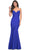 La Femme 32289 - Sweetheart Neckline Mermaid Prom Gown Prom Dresses 00 / Royal Blue