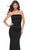 La Femme 32300 - Strapless Satin Prom Dress Prom Dresses