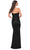 La Femme 32300 - Strapless Satin Prom Dress Prom Dresses