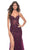 La Femme 32307 - Lace Applique Sleeveless Prom Dress Evening Dresses