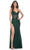 La Femme 32307 - Lace Applique Sleeveless Prom Dress Evening Dresses