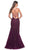 La Femme 32307 - Lace Applique Sleeveless Prom Dress Evening Dresses