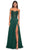 La Femme 32311 - Sweetheart Lace Sheer Bodice Prom Dress Prom Dresses 00 / Dark Emerald