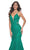 La Femme 32315 - V-Neck Lace Mermaid Prom Gown Prom Dresses