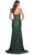 La Femme 32316 - Rhinestone Ornate Strapless Prom Gown Evening Dresses