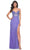 La Femme 32328 - Sleeveless Corset Bodice Prom Dress Evening Dresses 00 / Periwinkle