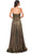 La Femme 32382 - Metallic Chiffon Sweetheart Evening Gown Special Occasion Dress