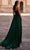 La Femme 32382 - Metallic Chiffon Sweetheart Evening Gown Special Occasion Dress