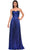 La Femme 32382 - Metallic Chiffon Sweetheart Evening Gown Special Occasion Dress