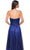 La Femme 32382 - Metallic Chiffon Sweetheart Evening Gown Special Occasion Dress