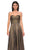 La Femme 32382 - Metallic Chiffon Sweetheart Evening Gown Special Occasion Dress