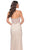 La Femme 32408 - Corset Bodice Fishnet Prom Dress Special Occasion Dress