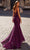 La Femme 32420 - Floral Lace Scoop Neck Prom Gown Prom Dresses