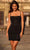 La Femme 32507 - Ruched Detail Sleeveless Cocktail Dress Cocktail Dresses