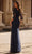 La Femme 32610 - Illusion Sleeve Evening Gown Special Occasion Dress