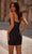 La Femme 32626 - Beaded Appliqued Scoop Cocktail Dress Cocktail Dresses