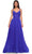 La Femme 32656 - Rhinestone Tulle Sleeveless Prom Gown Special Occasion Dress