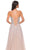 La Femme 32725 - Deep V-Neck Rhinestone-Embellished Prom Gown Special Occasion Dress