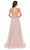 La Femme 32725 - Deep V-Neck Rhinestone-Embellished Prom Gown Special Occasion Dress