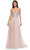 La Femme 32725 - Deep V-Neck Rhinestone-Embellished Prom Gown Special Occasion Dress