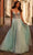 La Femme 32725 - Deep V-Neck Rhinestone-Embellished Prom Gown Special Occasion Dress