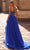 La Femme 32754 - Rhinestone Bodice V-Neck Prom Gown Special Occasion Dress