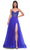 La Femme 32754 - Rhinestone Bodice V-Neck Prom Gown Special Occasion Dress