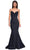 La Femme 32872 - Jersey Strapless Mermaid Prom Gown Special Occasion Dress