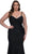 La Femme 33057 - Ruched Jersey Prom Dress Special Occasion Dress