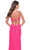 La Femme - Knotted Slit Prom Dress 31446SC Prom Dresses