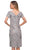 La Femme - Short Sleeve Embroidered Dress 29824SC Mother of the Bride Dresses