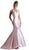 Ladivine 13038 - Satin Sleeveless Evening Gown Prom Dresses 10 / Turq