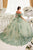 Ladivine 15701 - Ruffled Off Shoulder Ballgown Ball Gowns