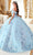 Ladivine 15713 - 3D Floral Applique Embellished Sweetheart Ballgown Ball Gowns