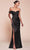 Ladivine 7448 - Corset Satin Long Gown Bridesmaid Dresses