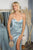 Ladivine 7483 - Cowl Sweetheart Prom Dress Prom Dresses 10 / Light Blue