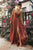 Ladivine 7485 - Soft Satin A-Line Gown Evening Dresses 4 / Sienna