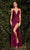 Ladivine 7489 - Sleeveless Sheath Prom Gown Prom Dresses 8 / Rose Gold