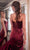 Ladivine 7498 - Corset Sweetheart Evening Dress Evening Dresses 6 / Burgundy