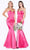 Ladivine 8792 - Strapless Seamed Prom Gown Prom Dresses 4 / Lavender