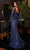 Cinderella Divine 9247 - Flutter Sleeve Glittered Evening Gown Evening Dresses