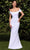 Ladivine Bridal 7433W - Chiffon Strapless Bridal Dress Bridal Dresses