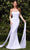 Ladivine Bridal 7433W - Chiffon Strapless Bridal Dress Bridal Dresses