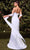 Ladivine Bridal 7433W - Chiffon Strapless Bridal Dress Bridal Dresses