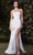 Ladivine Bridal 7451W - High Slit Strapless Bridal Dress Bridal Dresses