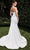 Ladivine Bridal CD796W - Halter High Slit Bridal Dress Bridal Dresses