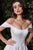 Ladivine Bridal CDS513W - Off-Shoulder Basque Ballgown Bridal Dresses