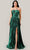 Ladivine C153 - Halter Empire Evening Dress Evening Dresses 2 / Emerald