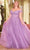 Ladivine C154C - Corset Cold Shoulder Prom Gown Prom Dresses 16 / Lavender